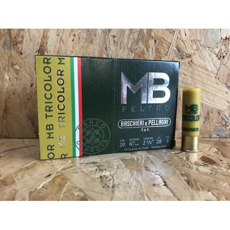 B&P MB TRICOLOR FELTRO 28g