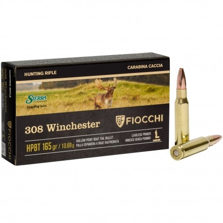 Fiocchi 308 Win. HPBT 165gr