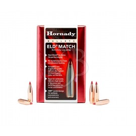 HORNADY PALLE ELD-MATCH 264" 130GR -26177