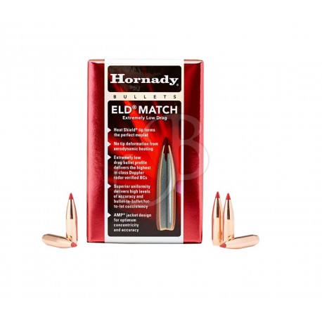 HORNADY PALLE ELD-MATCH 264" 130GR -26177