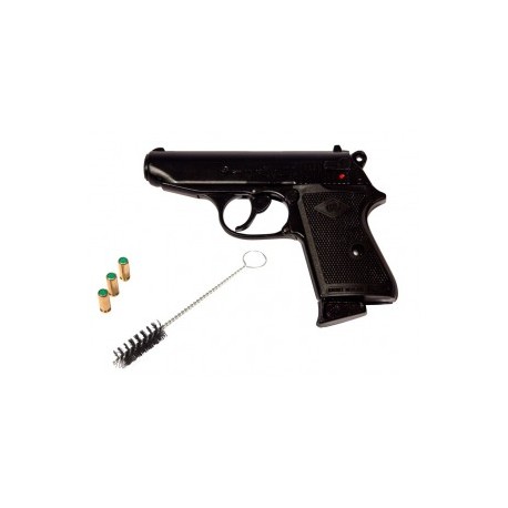 PISTOLA A SALVE BRUNI MODELLO NEW POLICE PPK CAL. 8mm BRUNITA