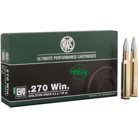 RWS 270 Win. Evolution Green 96gr