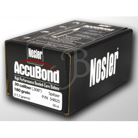 NOSLER ACCUBOND 308" 180 GR SP 54825