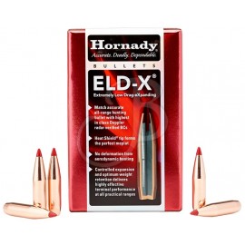 HORNADY PALLE ELD-X 277" 145GR -27356