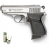 PISTOLA A SALVE BRUNI MODELLO NEW POLICE PPK CAL. 8mm CROME