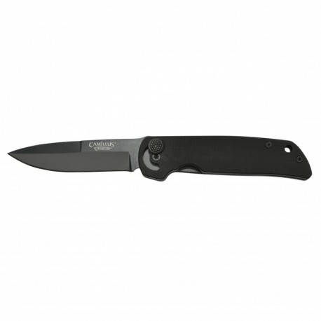 Camillus - Coltello pieghevole 17 cm Mini Cuda nero