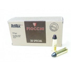 Fiocchi 38 Special FMJTC Black Mamba 110gr