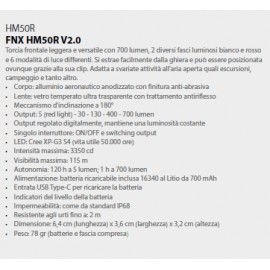FENIX HM50R V2.0 700LUMEN