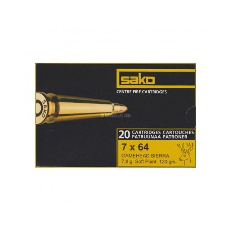 Sako 7x64 Hammerhead SP 170gr