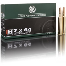 RWS 7x64 H-Mantel 173gr