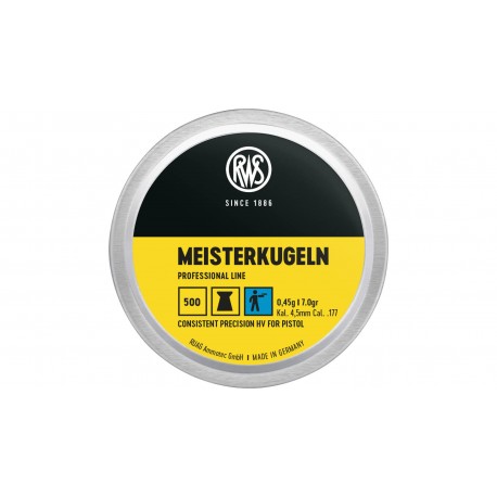 RWS PROF-L MEISTER Ø4.50 0.45G 500PC