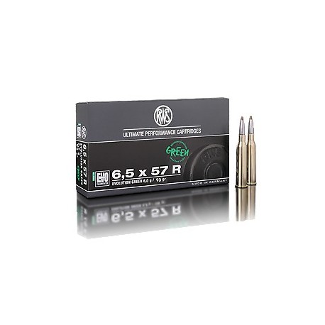 RWS 6,5x57R EVO Green 93gr