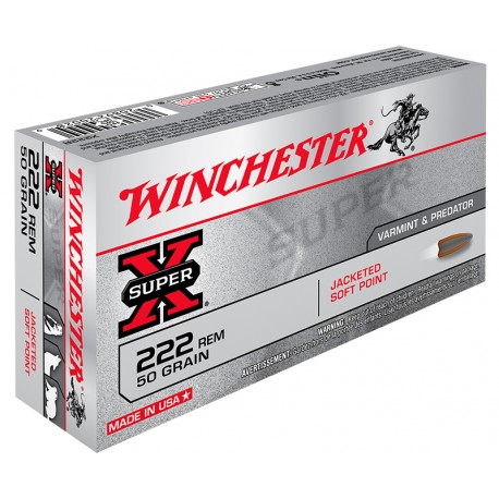 Winchester cal.222Rem POWER POINT 50gr 20pcs