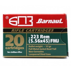 Barnaul 223 Rem. FMJ 55gr