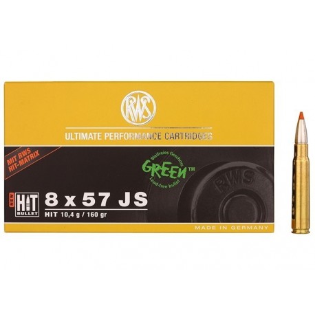 RWS 8x57 JS HIT 160gr