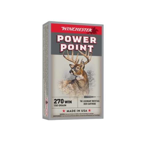 Winchester 270 Win. Power Max Bonded 130gr