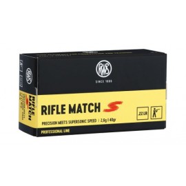 RWS .22LR RIFLE MATCH S 40gr