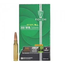 Fiocchi .308 Win SUBSONIC ZP RNCP 200gr