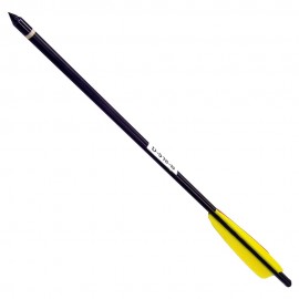 EK ARCHERY DARDO IN ALLUMINIO 16 POLLICI BLACK