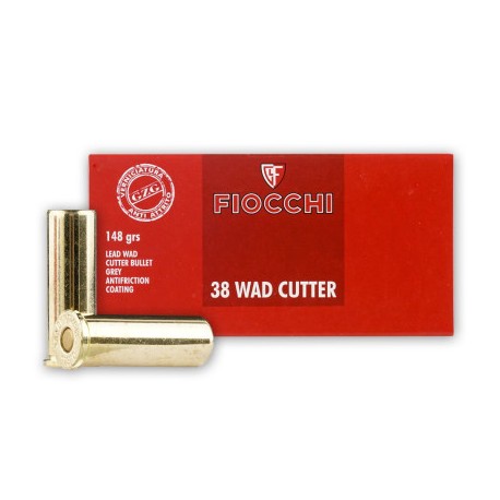 Fiocchi 38 Special FMJ 158gr